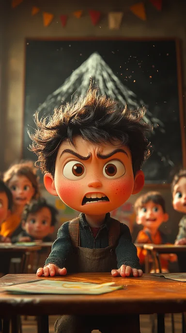 🌋 El volcán de Blas - Blas, un niño que se enfada con facilidad, aprende a controlar sus emociones