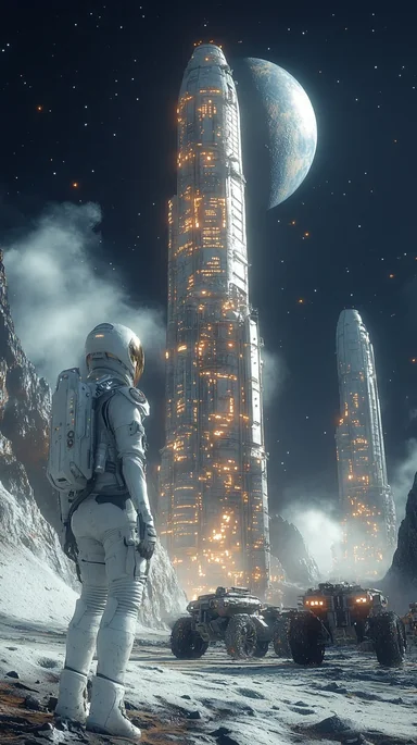 🚀🌕 Horizontes Lejanos 8: Sombras en la Luna - Un viaje a la luna de Veridia-7 se convierte en una experiencia reveladora para Aura.