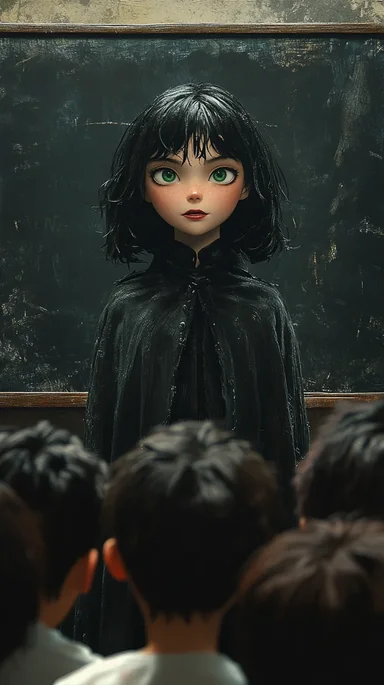 🧙‍♀️ Transformación a bruja - Un niño está convencido de que su profesora de matemáticas se está transformando en bruja.