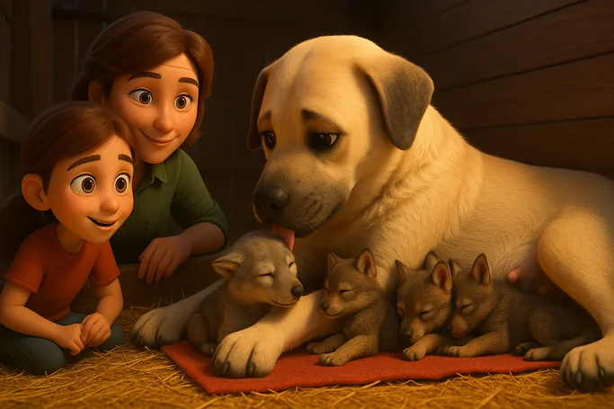 🐺 Los cuatro valientes de El Aprisco - Una visita inesperada transforma la mirada de María sobre la naturaleza y el cuidado animal.