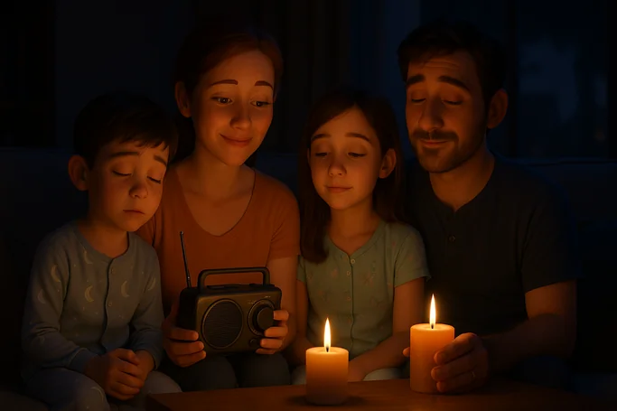 💡 La aventura del apagón - Un día distinto pone a prueba la calma, la paciencia y el trabajo en equipo.