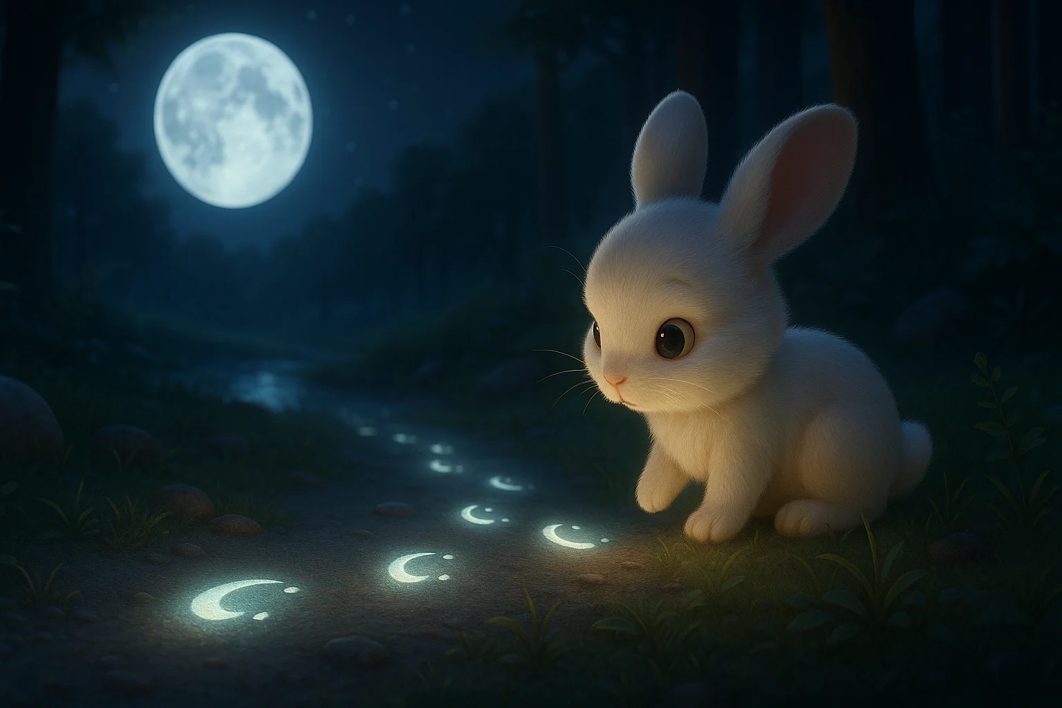 🐾 Huellas de luna