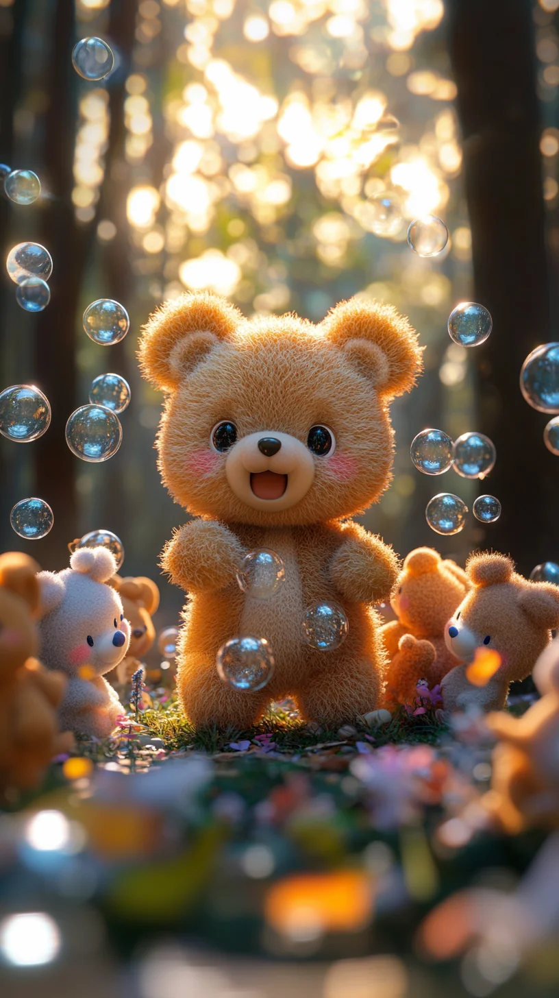 🐻✨ Pombo y las pompas mágicas