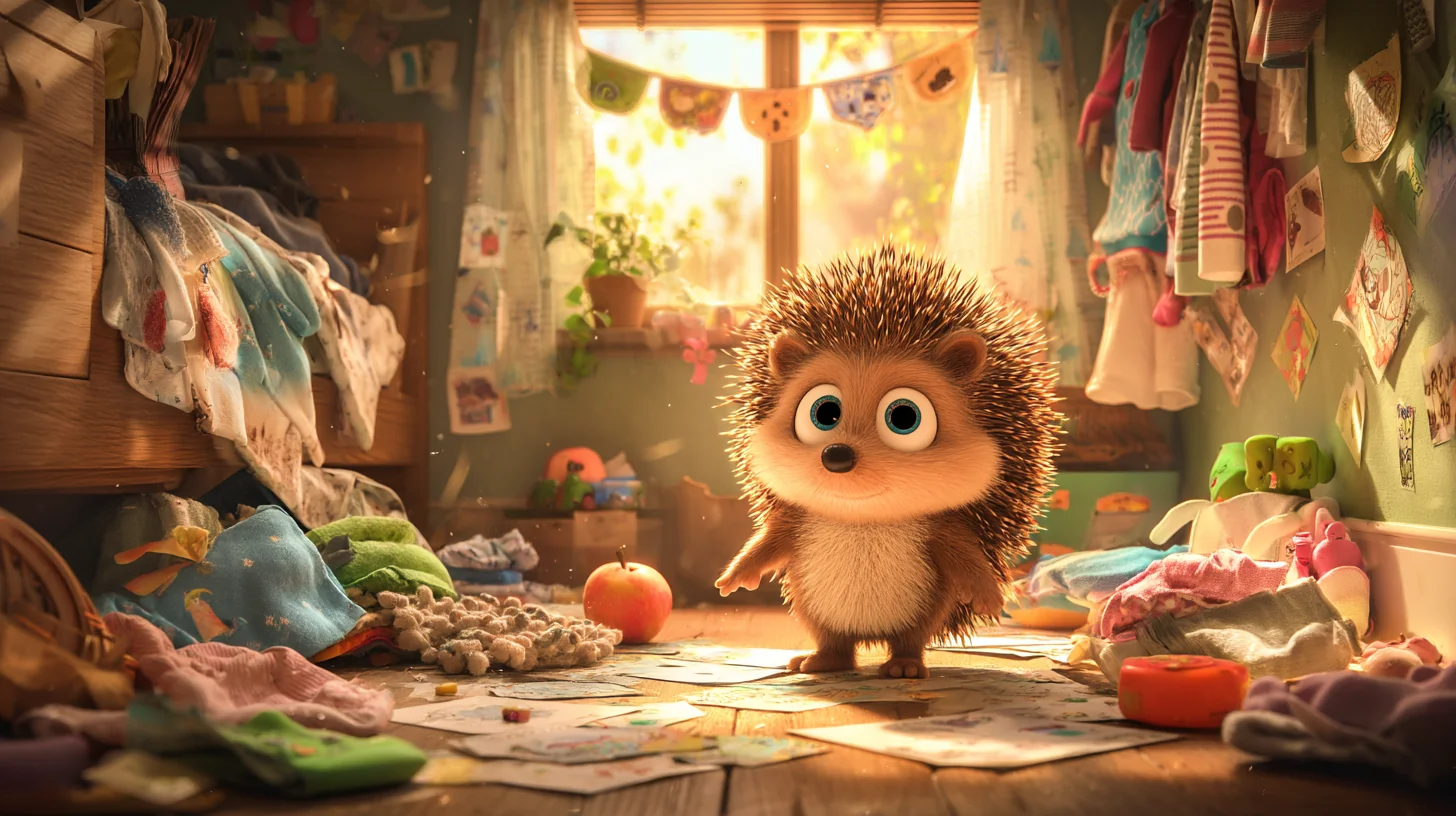 🧹 Pablo, el erizo que no quería ordenar