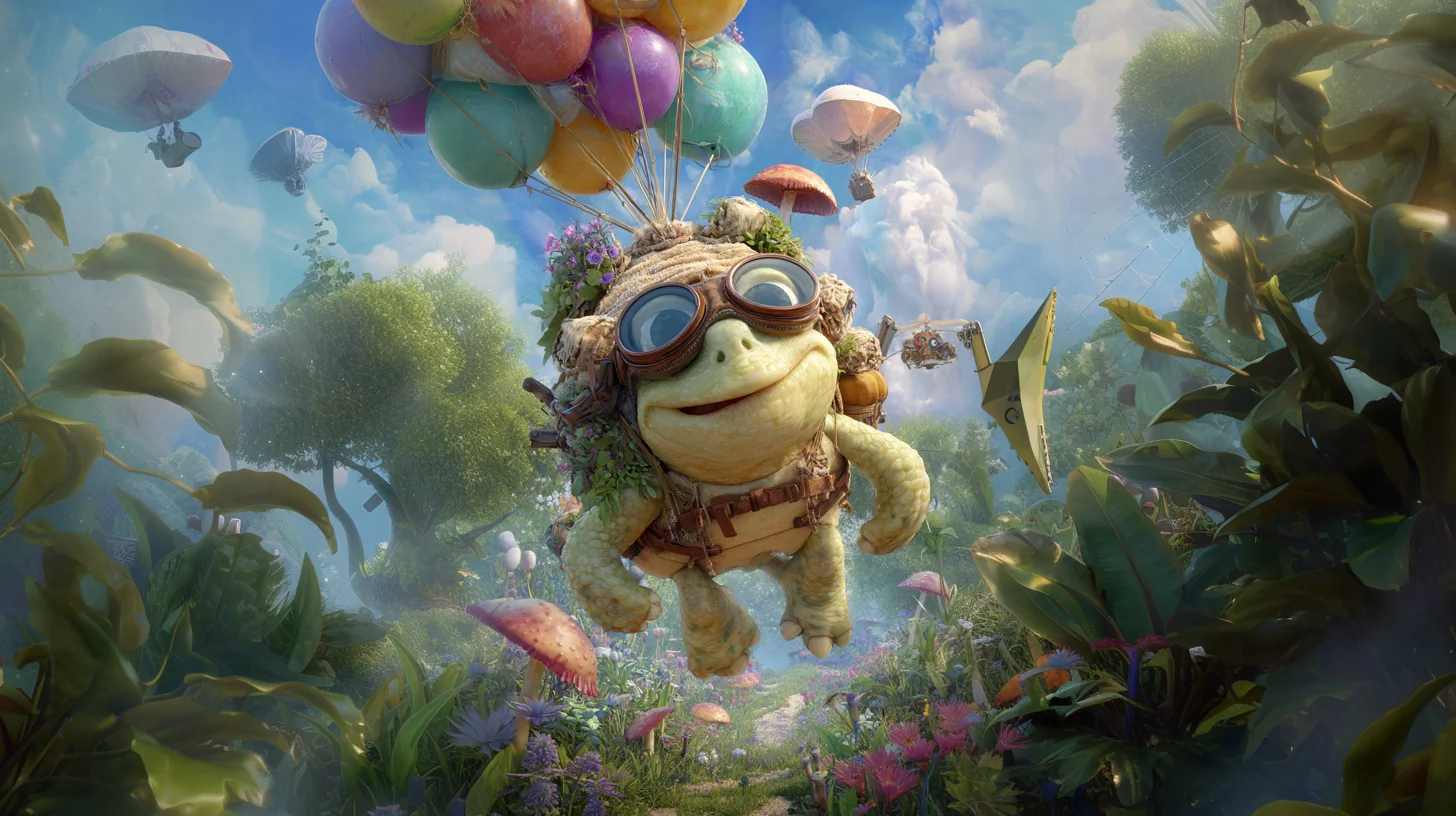 🐢✈️ La tortuga que aprendió a volar