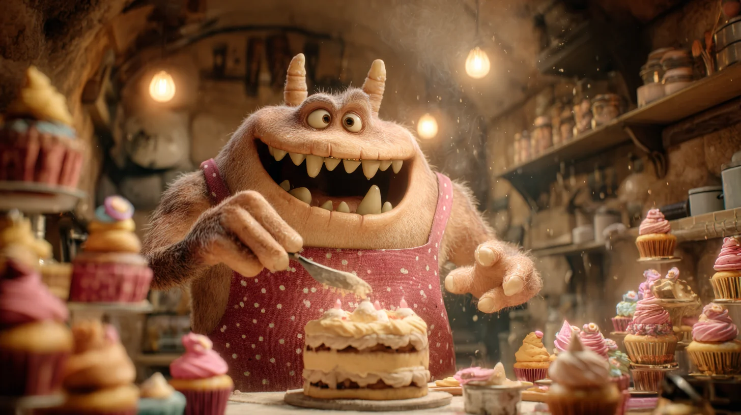 🍰👹 Monchi, el monstruo pastelero