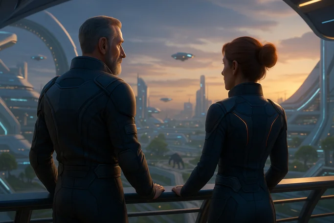 🌒 Horizontes lejanos 13: La hija perdida - La colonia se moviliza tras la misteriosa desaparición de Aura.