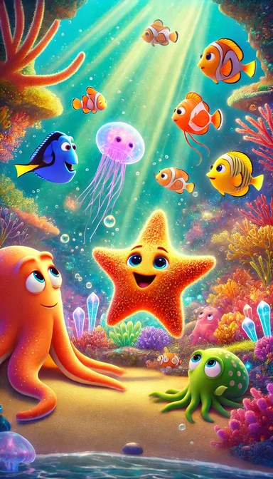 🌊 El reencuentro en las cuevas cristalinas - Glupi y sus amigos tienen que despedirse de Estelito, pero pronto volverán a reencontrarse.