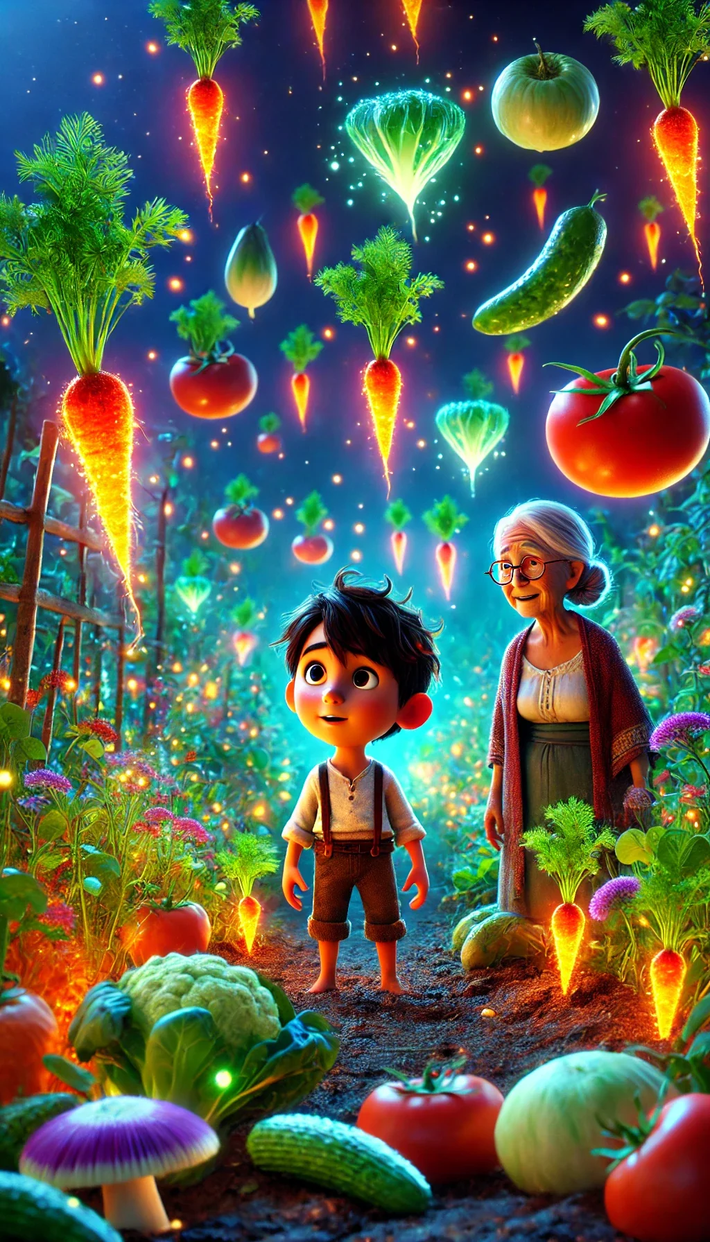 🥦 Delta y el desafío de las verduras mágicas