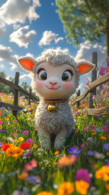 🐑 La campanita de Alma - Alma aprende una valiosa lección sobre la magia de compartir y la alegría de jugar juntos.